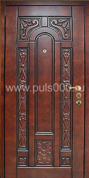 Металлическая уличная дверь UL-1194 с утеплением