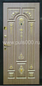 Металлическая уличная дверь UL-1771 утеплённая