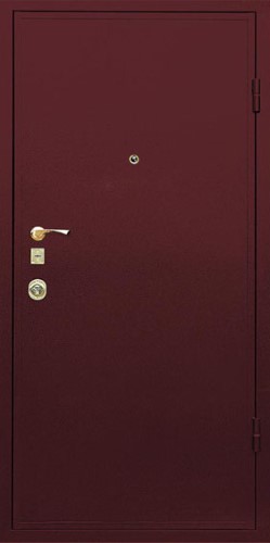 Металлическая дверь эконом класса EK-941 окрас нитроэмалью+винилискожа, цена 21 750  руб.