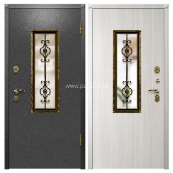 Входная дверь с порошковым напылением PR-1372