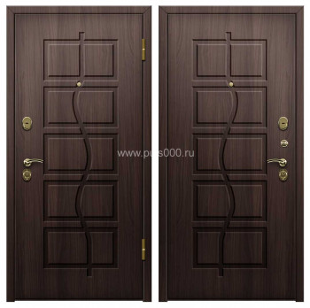 Дверь в квартиру металлическая мдф винорит и мдф альмон VIN-77