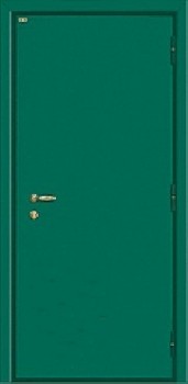 Входная дверь металлическая техническая TEH-955 окрас нитроэмалью