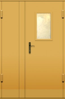Техническая стальная дверь TEH-964 окрас нитроэмалью